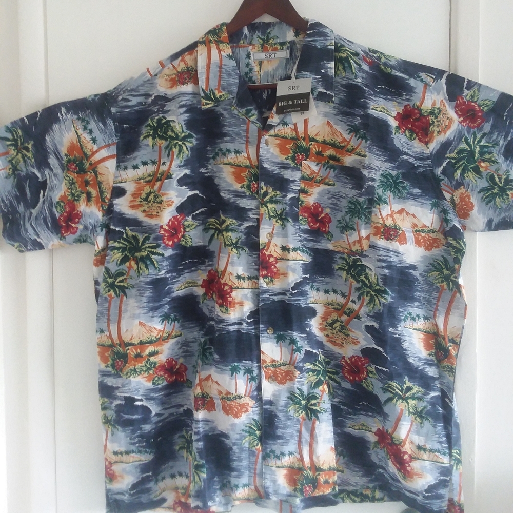 SRT 3XL Hawaiian shirt New With Tags